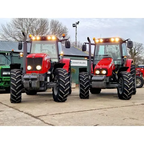 used tractor massey ferguson MF1204 farm wheel tractors 120hp 4x4wd agricultural equipment machinery TD5