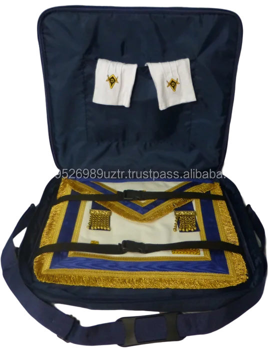 Masonic Gloves Masonic Knights Red Symbol Design