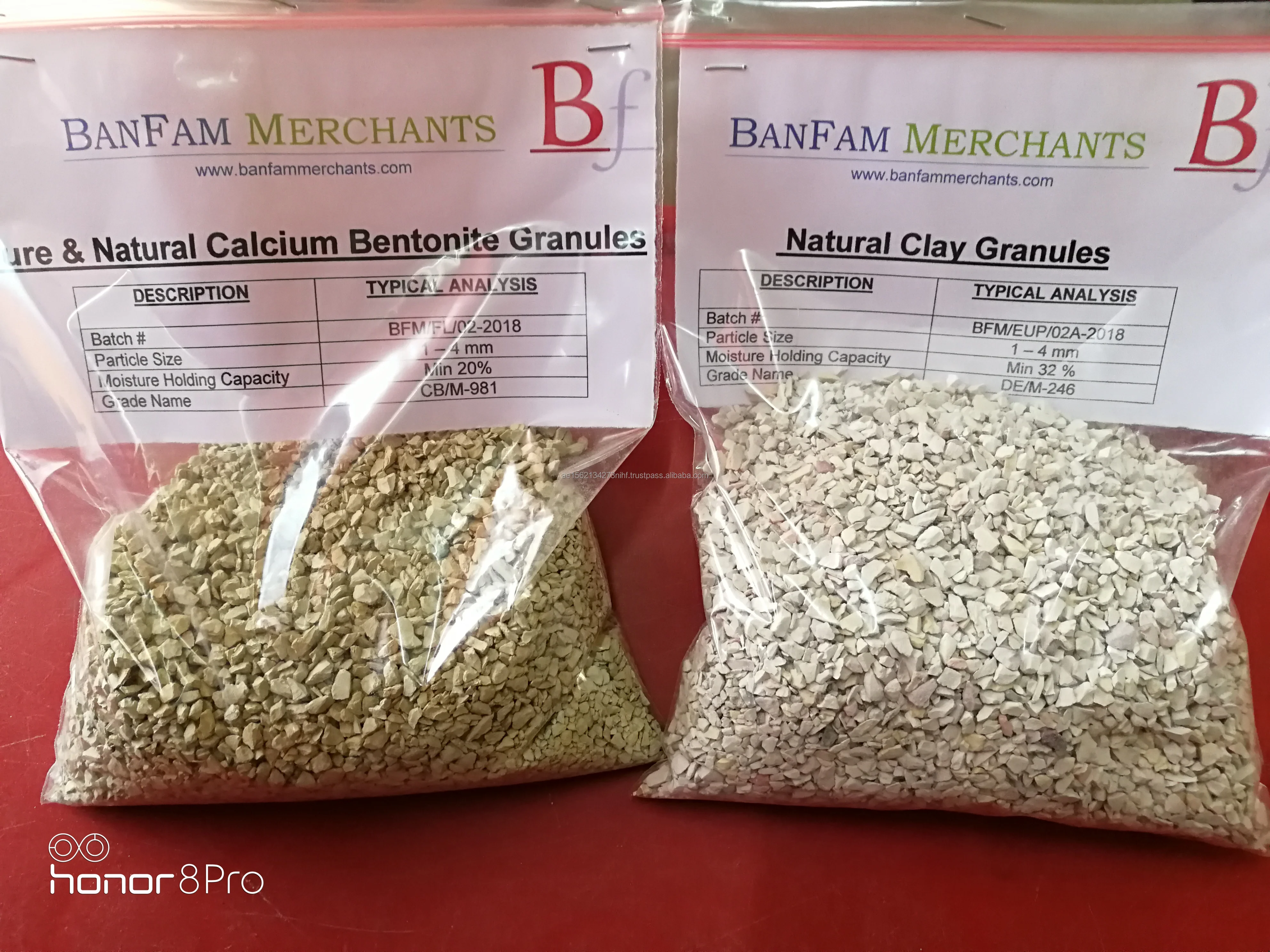 High Quality Montmorillonite Bentonite Mineral Powder from Indian Exporter Bentonite of High Purity API grade