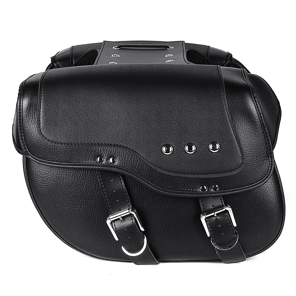 Solid Color And Solid Pattern Leather Saddle Bags / Factory Made Top Design Leather Saddle Bags For Sale