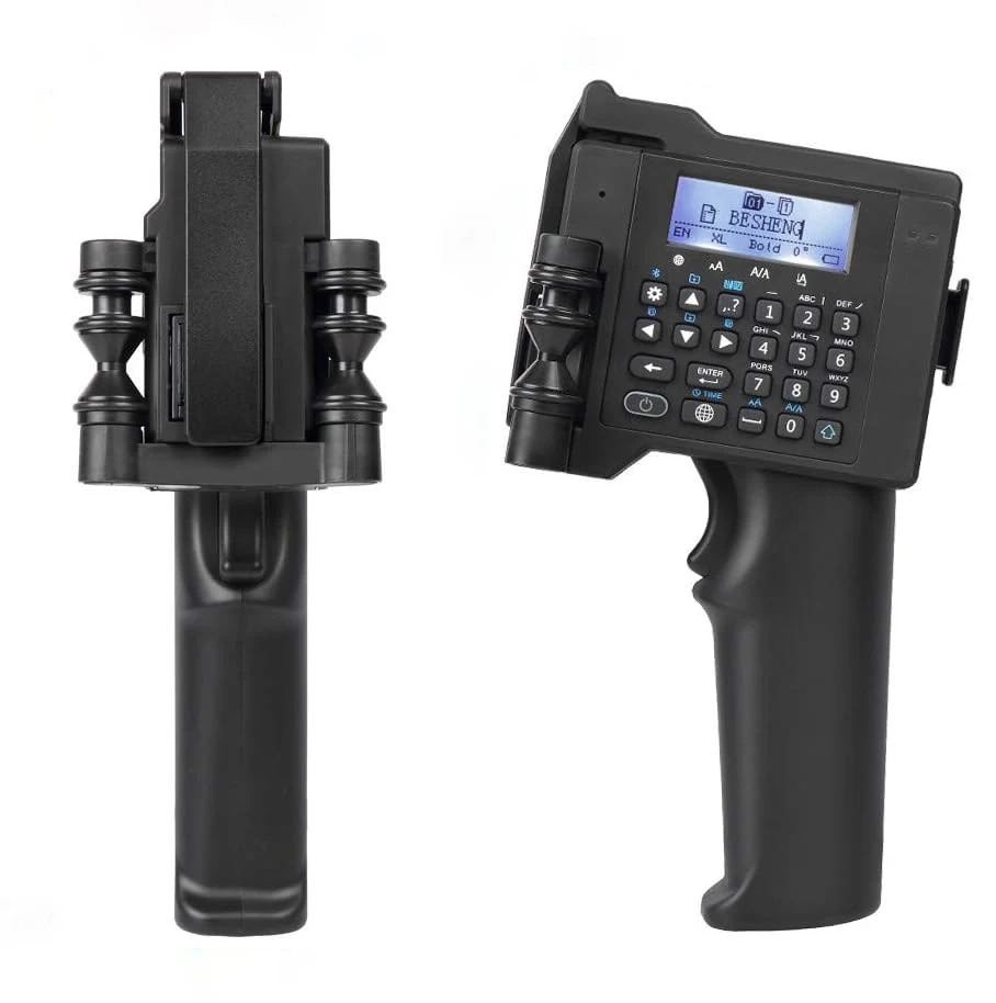 PT2000SE Semi-Automatic Handheld Inkjet Printer Machine Easy Operate Home Use Retail Restaurant Manufacturing Plant