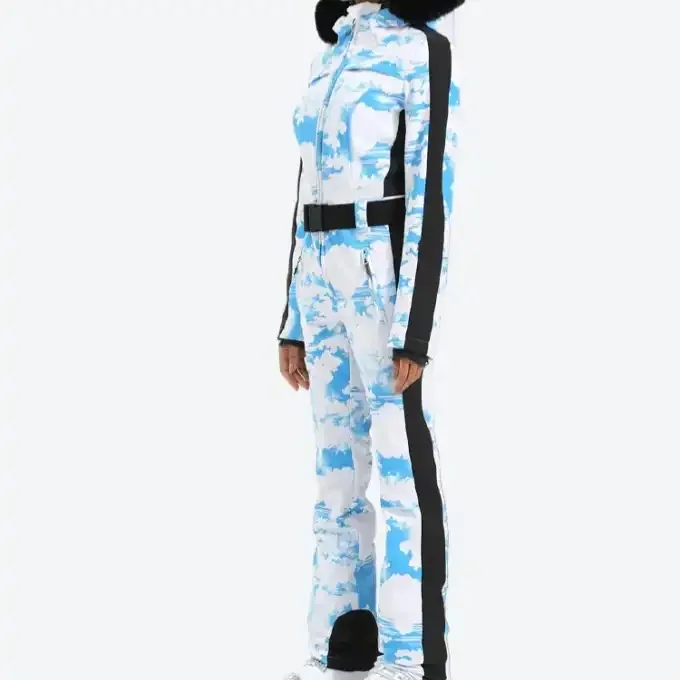 Customized New Professional One-piece Ski Suit Waterproof Ski Jacket Windproof Warm Ski Loose Suit for Men and Women Sportswear