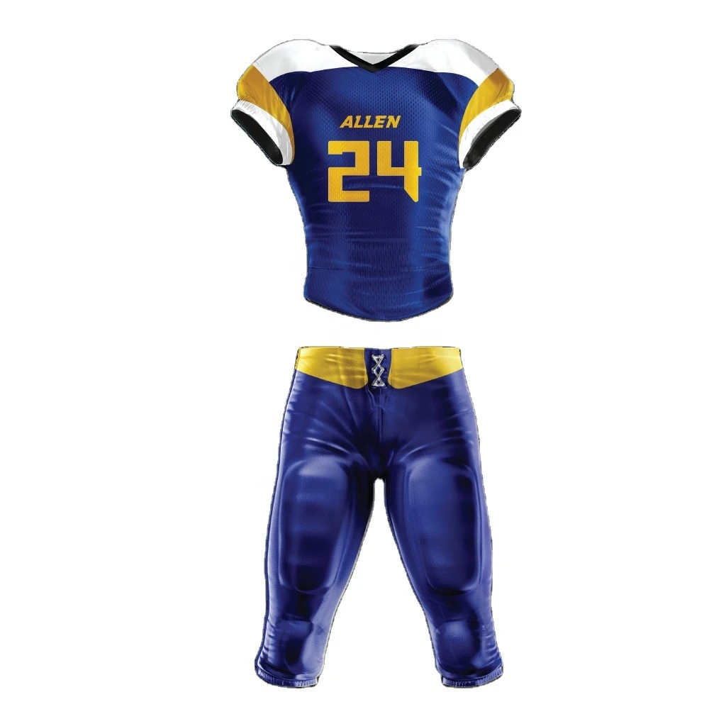 American Football Uniform In Different Colors Customized Logo Printing Best Design High Quality light Weight Football Uniform