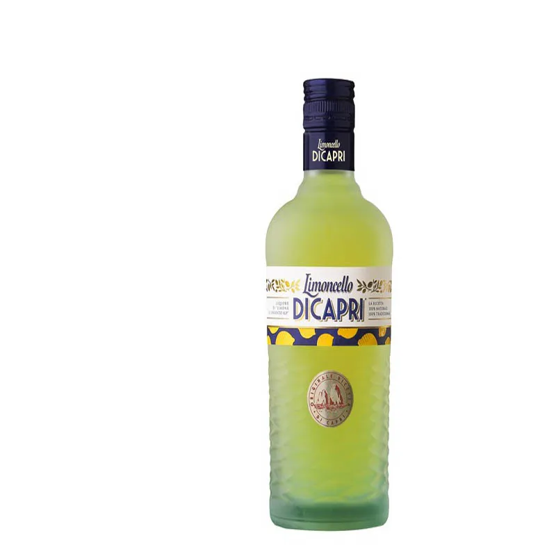 TOP  Quality LIMONCELLO DI CAPRI liqueur with real Sorrento lemons as main ingredient 100 cl for export