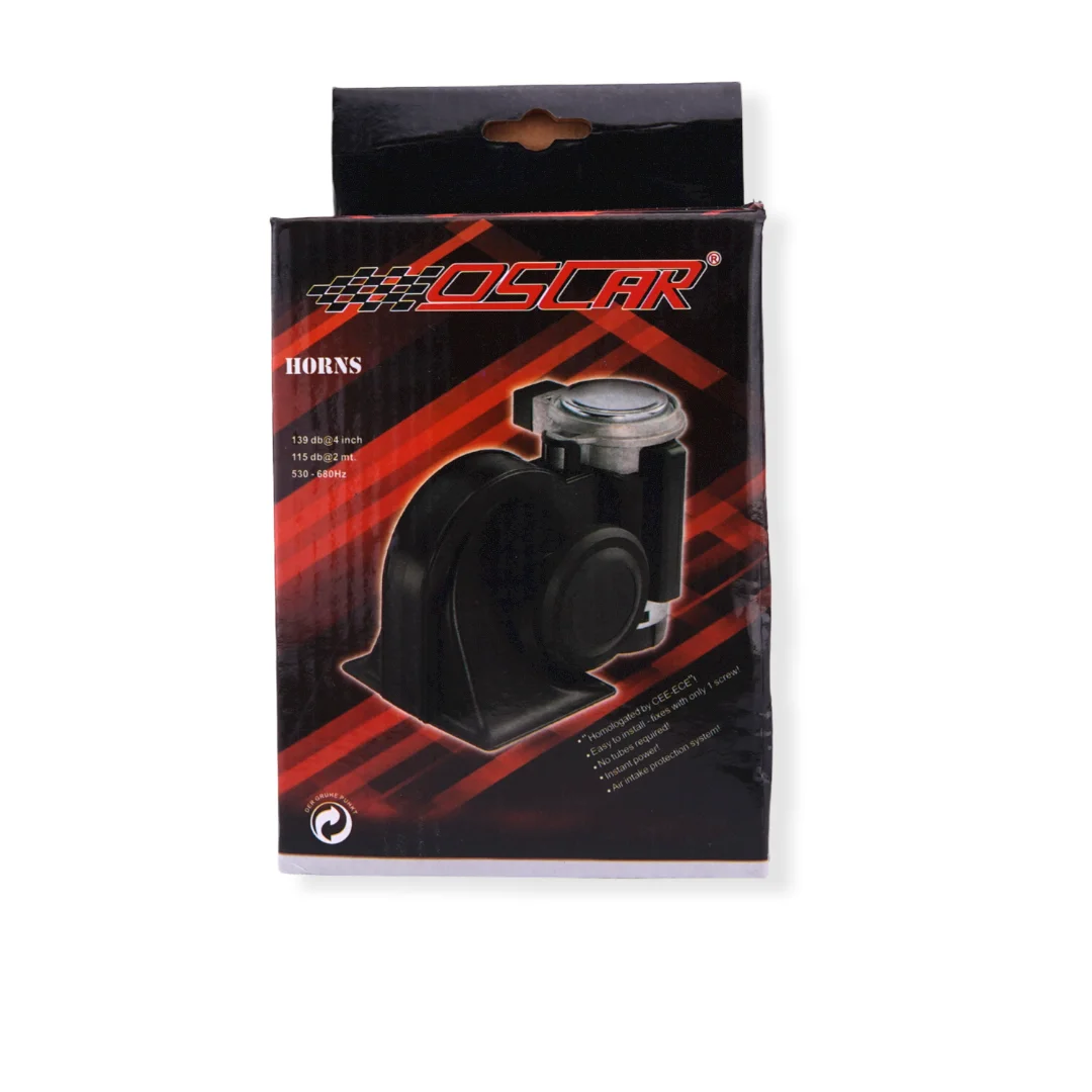 Electronic new loud Snail horn set 12 V  double tone car bike truck boat whistle double truck  horn-Two way-2pcs