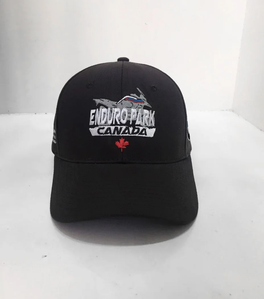 Baseball Caps Enduro Park Canada Wholesale Custom Embroidery Logo Dad Hats High Quality 6 Panel Baseball Hats by Manufactured