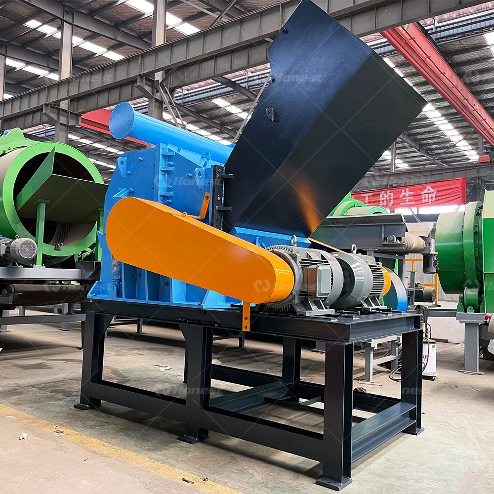 Heavy Car Shredder Hammer Mill Crusher Scrap Metal Non-ferrous Metal Plastics and Iron and Steel Recycling Machine