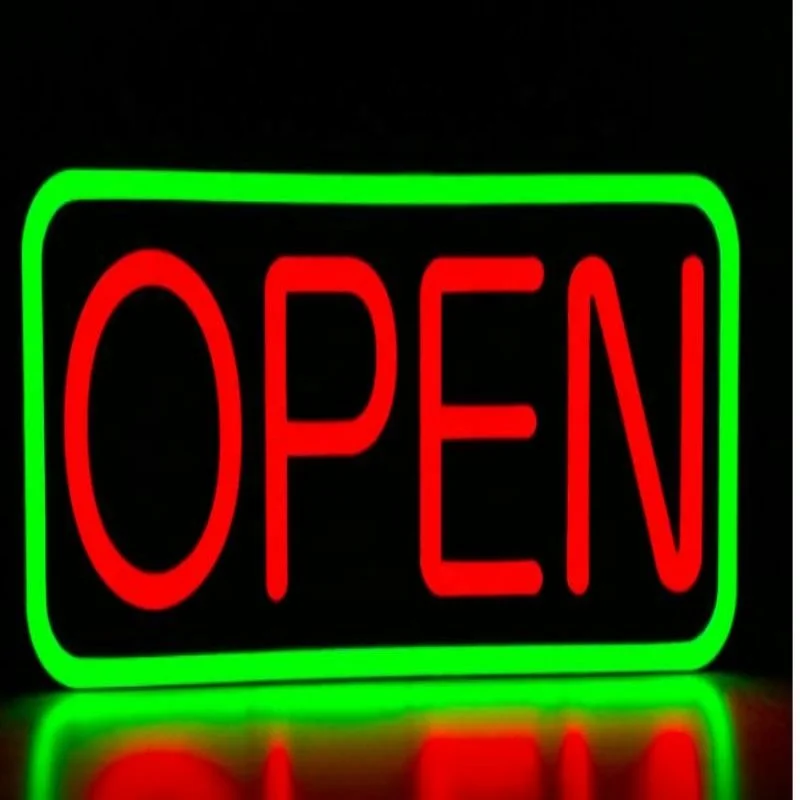Eye-Catching LED Neon Open Sign Neon Sign Better Together - Luminous Welcome Light for Business Storefront Decoration