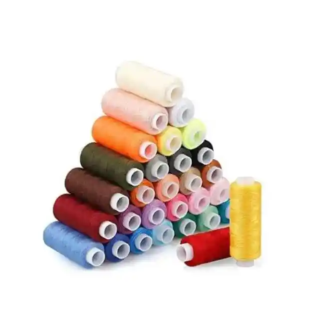 Wholesale 100% polyester 40/2 sewing thread different color good quality