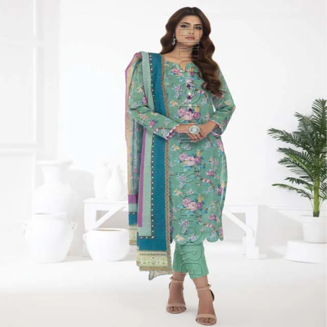 2023 Salina Printed Lawn Collection Summer Shirt Dress New Long Sleeves Pakistani Shalwar Kameez