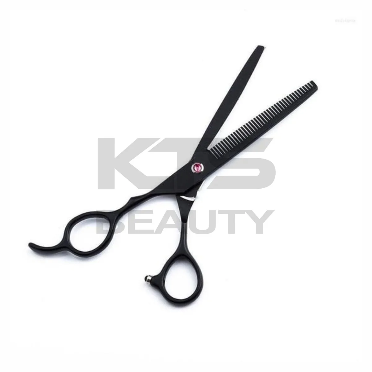 OEM Customized Black Color Coated Barber Hairdressing Salon Thinning Scissors Straight Hair Cutting-Beauty Manufacturer Supplier