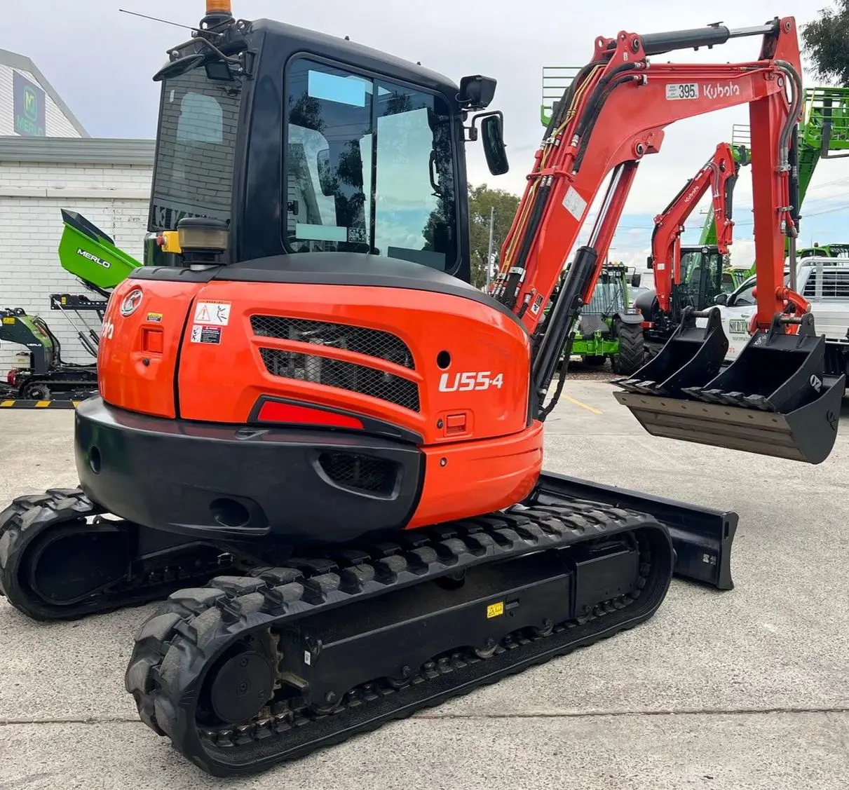 Купить 2022 Kubota U55-4 экскаватора