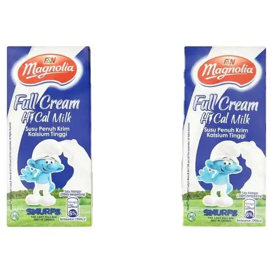 Long Life UHT Milk 1.5% fat for supermarket