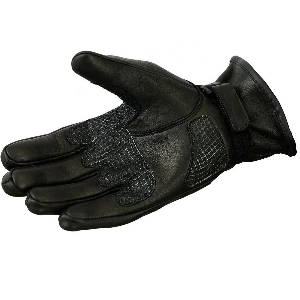 Leather Motorcycle Gloves Road Racing Anti Slip Winter Ladies Bikers Riding Glove Tactical operation Gloves for law enforcement