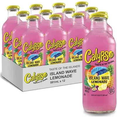 Calypso Drinks Wholesale / Calypso Lights, Lemonades, Limeades, Tea & Lemonades / Calypso King Juice Distributor
