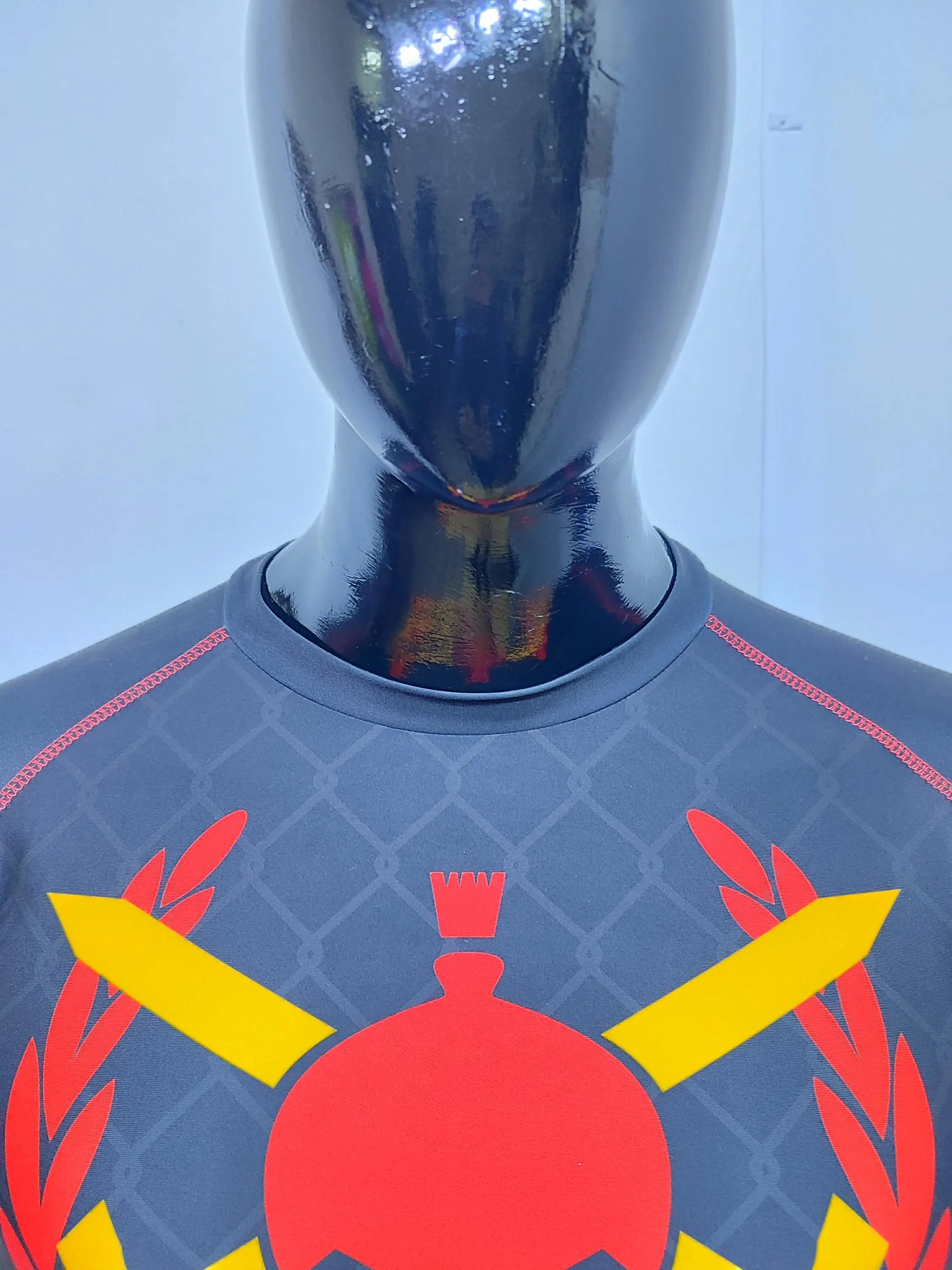 Custom Logo Rash Guard for MMA Moisture Wicking Sublimation Fighting Compression Short Sleeve Sport Style