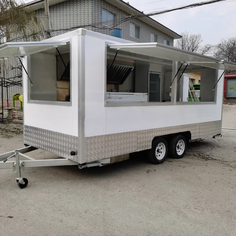 quality crepe towable fast food food cart for sale europe