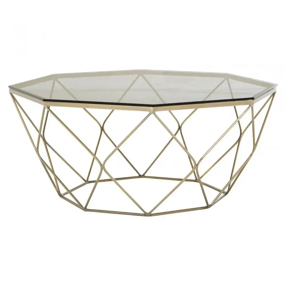 Exclusive Range Of Coffee Table Best Selling Product White Frame With Glass Top