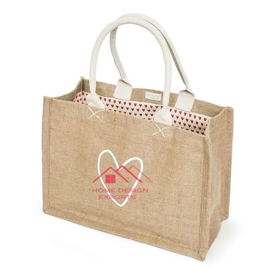 2024 New Listing Burlap Beach Jute Tote Bags Custom Wholesale Bags Eco Friendly Custom Cotton Jute Handbag