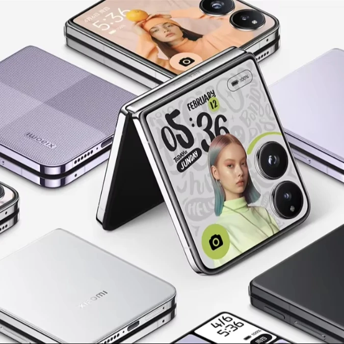 Глобальная версия, новый оригинальный Смартфон Xiaomi Mix Flip 5G, разблокированный смартфон с двумя SIM-картами, смарт-функции сотовой связи, игровые
