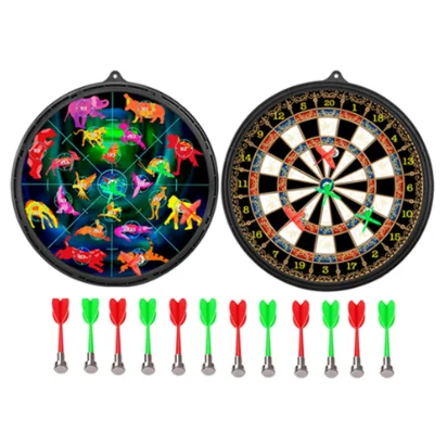 Double sided magnetic darts