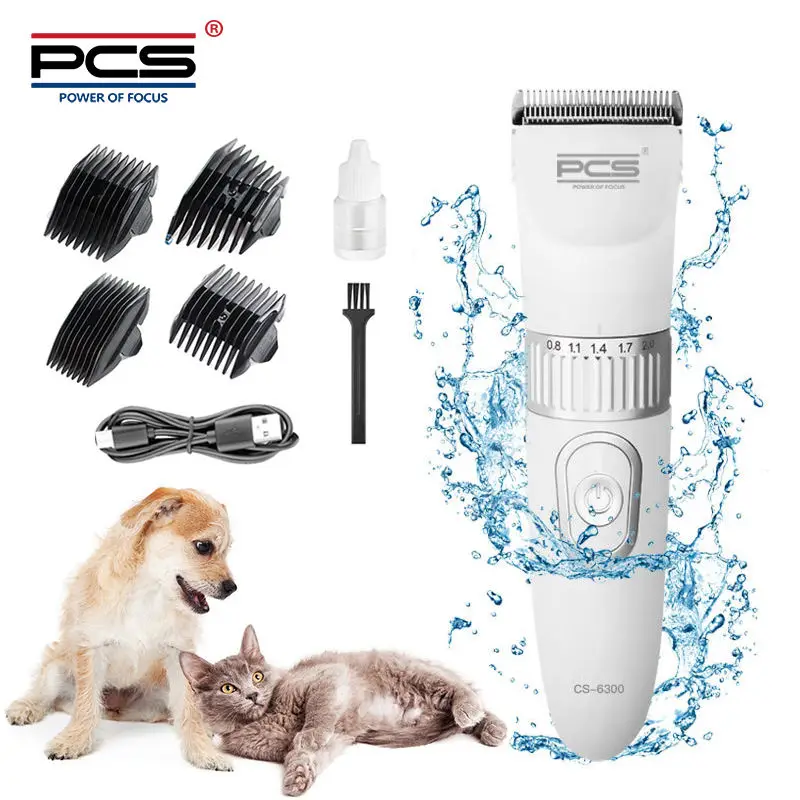 Waterproof Electric Hair Removal Products Waterproof Pet Hair Clippers Shaving Tool Electric dog Hair Trimmer