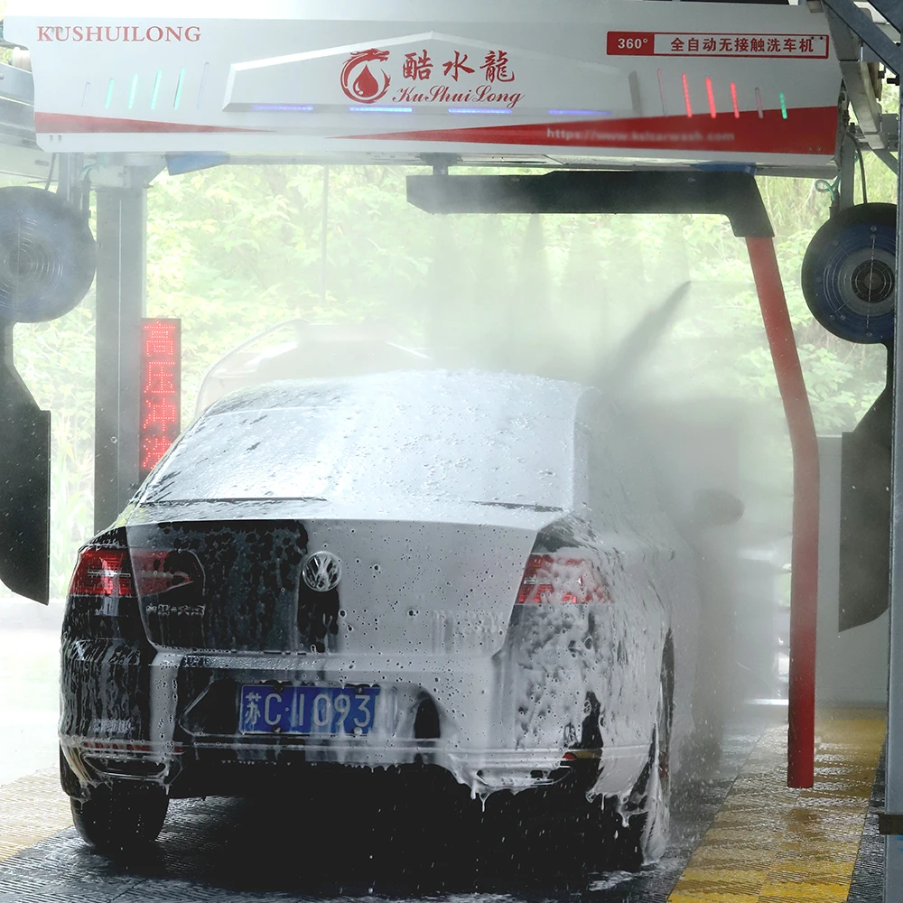 360 Degree Touchless Automatic Car Wash Machine system self service Car Washer equipment brushless no-contact touch free price
