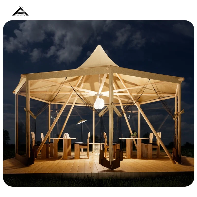 BOTEEN Satellite Tent Straw Hat Tent Portable Sauna Kit Full Body Athome Spa Hat Tent 9 For Camping