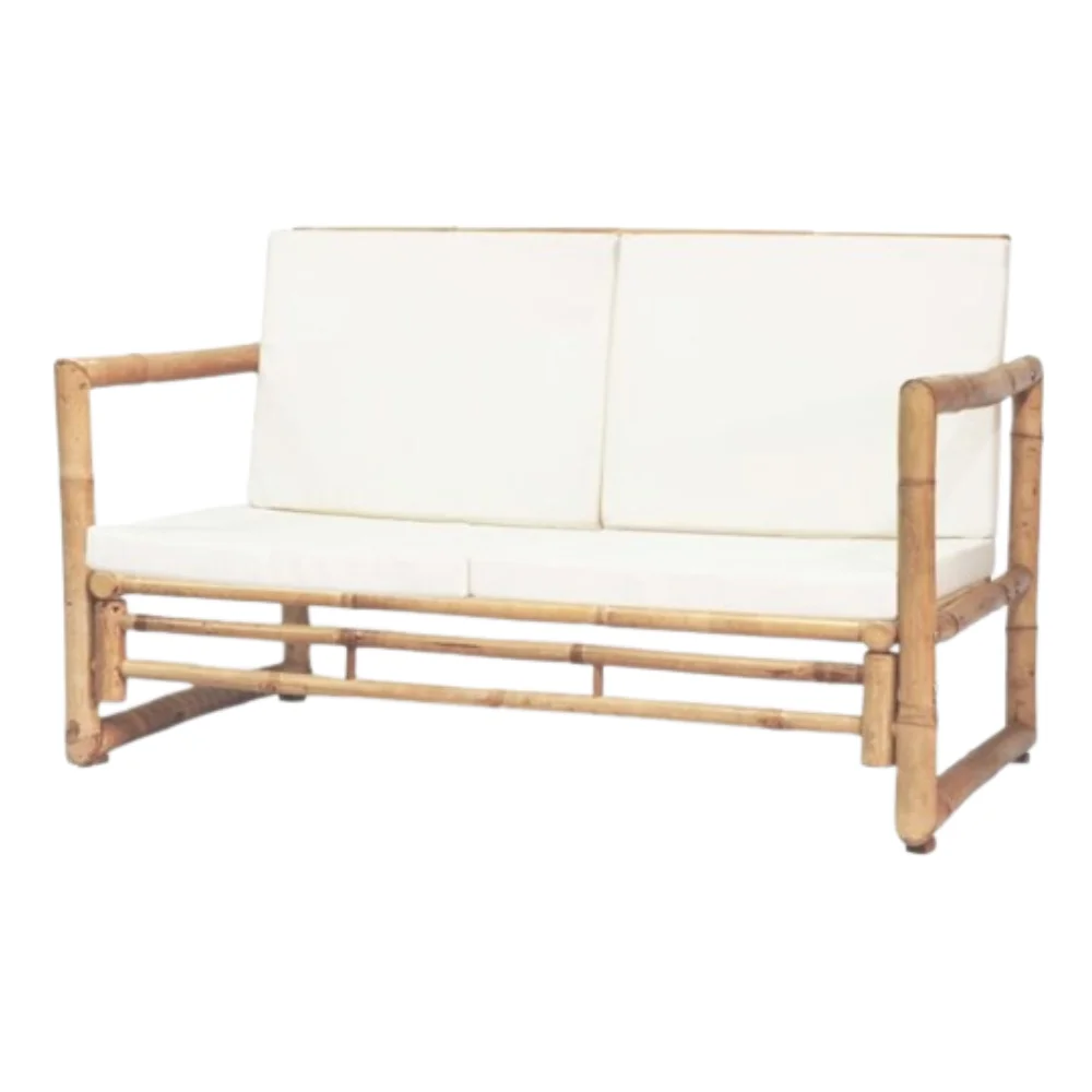 Hot choice high quality patio sofa handmade natural bamboo lounge garden chair furniture garden outdoor wholesale from Vietnam