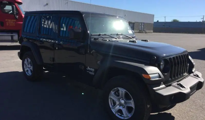 Fairly Used 2020 JEEP WRANGLER UNLIMITED 3.6L V6 SPORT 4X4 for sale