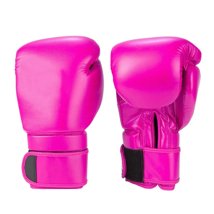 Custom logo Kickboxing Punching Heavy Bag glove leather 16oz Sparring Martial Arts Training Boxing Gloves