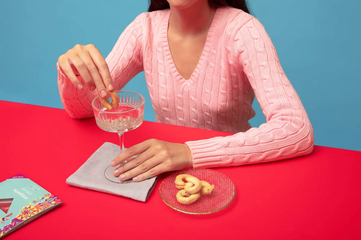 Margarita Ready to Drink top quality cocktail with tequila 18% alcohol with iconic single portion envelope