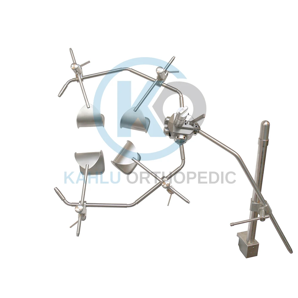 Omni-Tract Retractors With Wishbone Frame Surgical Retraction Instruments Set Orthopedic Abdominal Set By KAHLU ORTHOPEDIC
