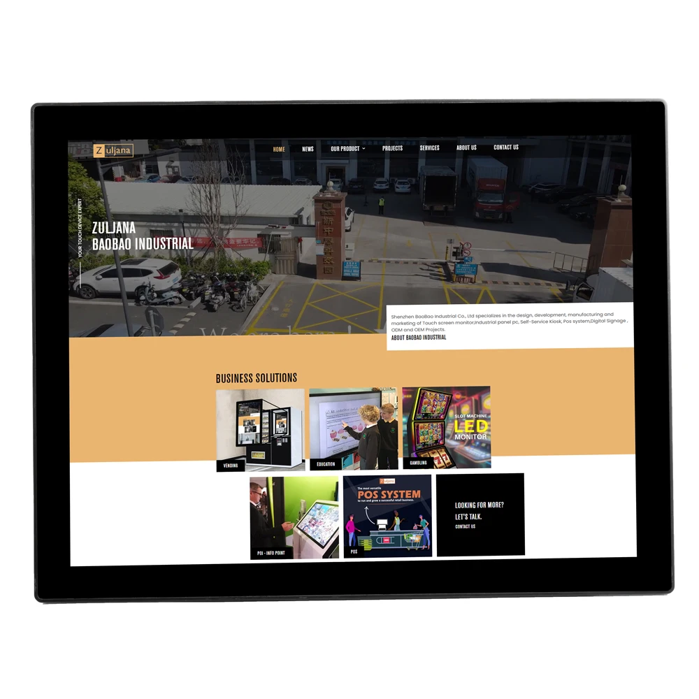 Промышленный панельный ПК RK3288 RK3399, 15 дюймов, промышленный ПК, все в одном, компьютер для коммерческого использования