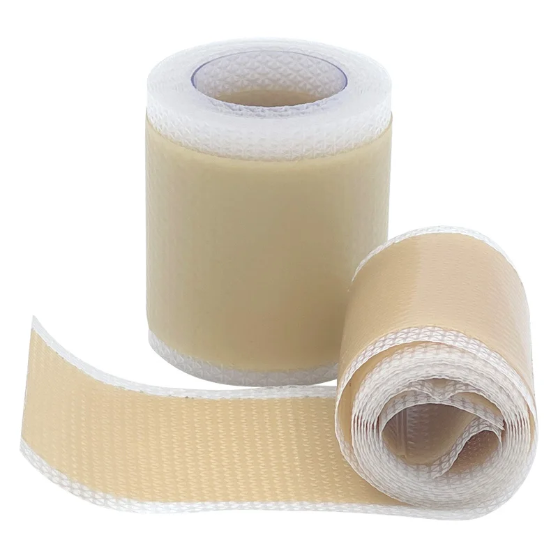 Medical Self-Adhesive Wound Dressings Breathable Scar Soft Gel Removal Sheet Silicone Tape Bandage Roll