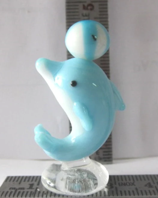 Оптовая продажа миниатюрные животные Мурано ручной работы стеклянная фигурка