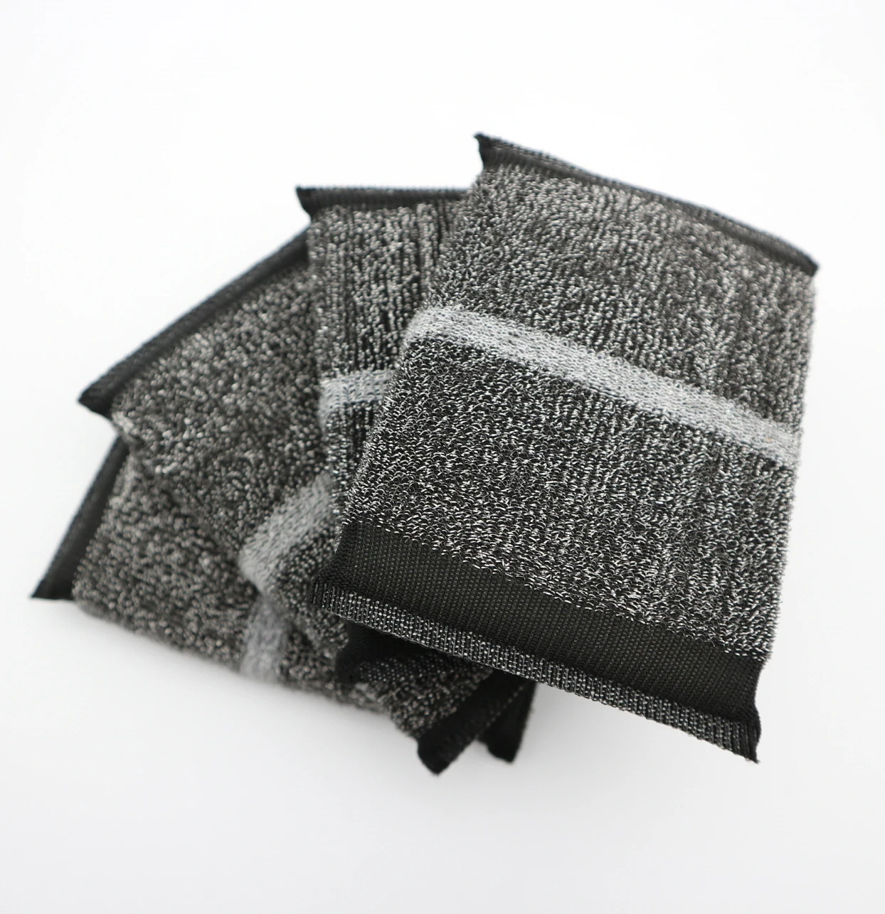 Dairy Black and White belt stainless steel sponge no rust and broken ultra tough Stains - Kitchen sponge by KOREA