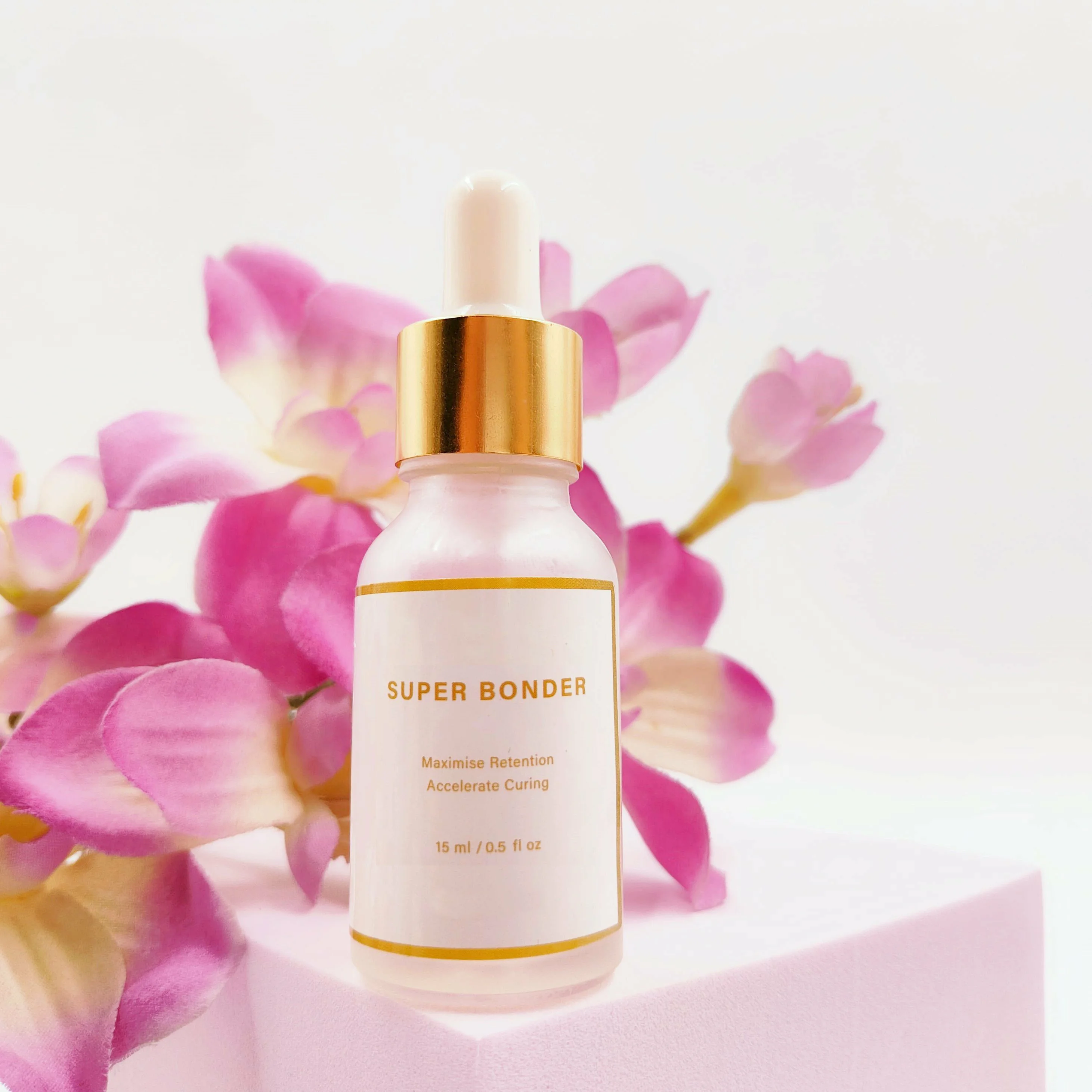 Private label korea hypoallergenic long lasting sealant eyelash primer glue bonder seal for lashes