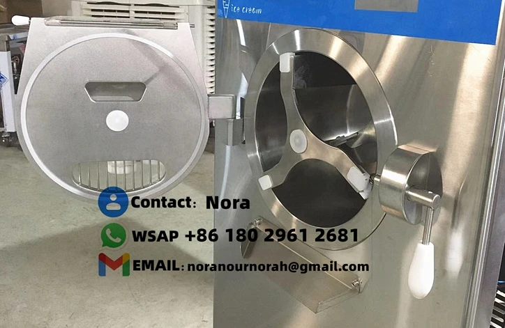Ice cream batch freezer,Hard ice cream machine, gelato making machine MAYJESSIE OPH76