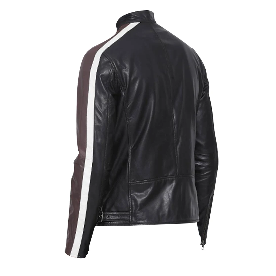 Personalized ODM most popular style Men leather jackets Fashion Custom made Winter Wears fashion Men PU Leather Jacket