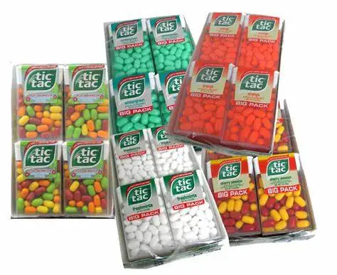 Best Quality Sweet Mint TicTac Candy Fresh Mint Gum in Bulk Box Bottle Packaging Available in Chocolate Coffee Flavors for Sale