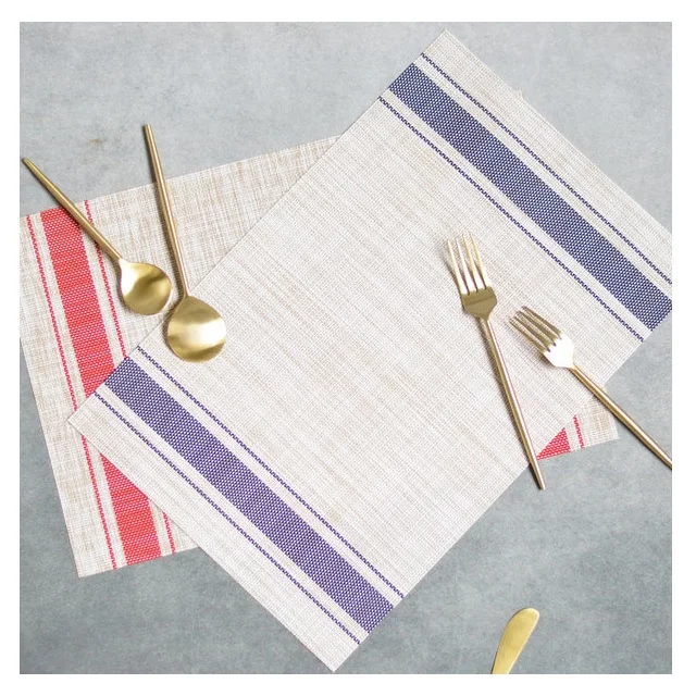 Party Table Mat for Home Decor Kitchen Dining Organic Cotton Placemats Wholesale Best Quality Best Price Kitchen Decoration mat