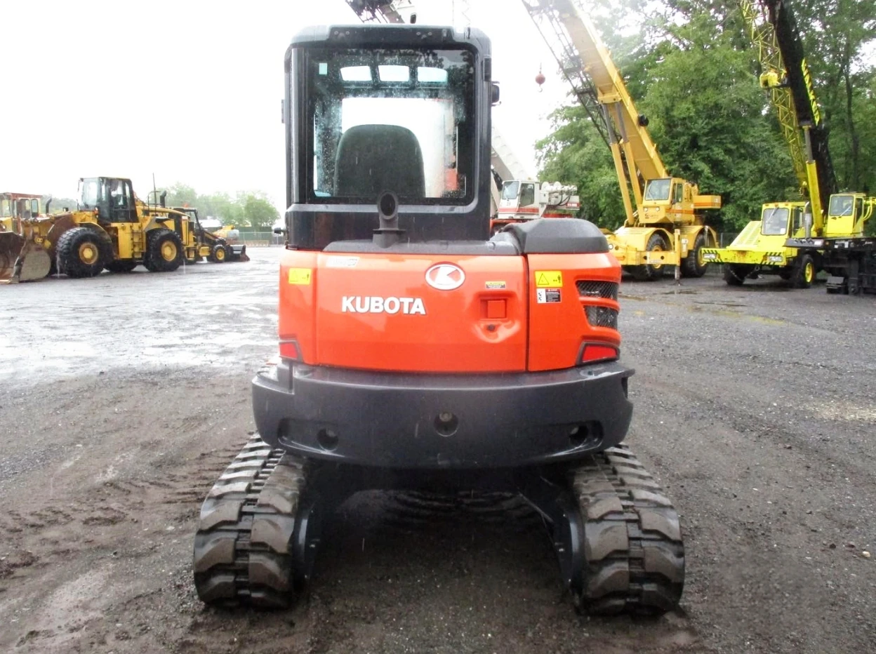 Available 1 Year warranty 2021 KUBOTA U55-4 Mini Excavator With Excellent Engine Power For Sale