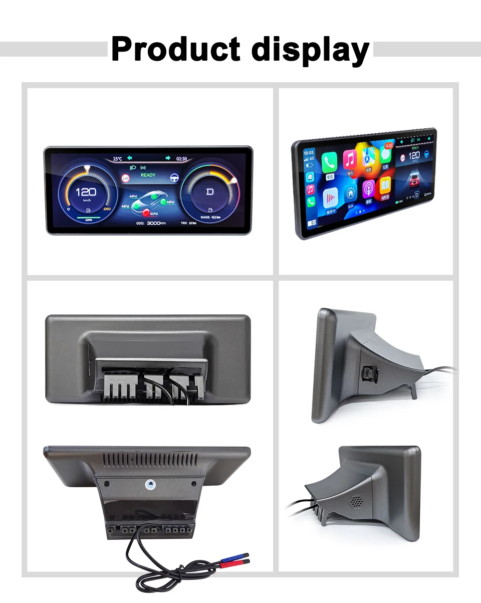 CATRONICS для 2023 Tesla аксессуары модель 3 Y цифровая приборная панель с дисплеем Carplay Android Auto HUD