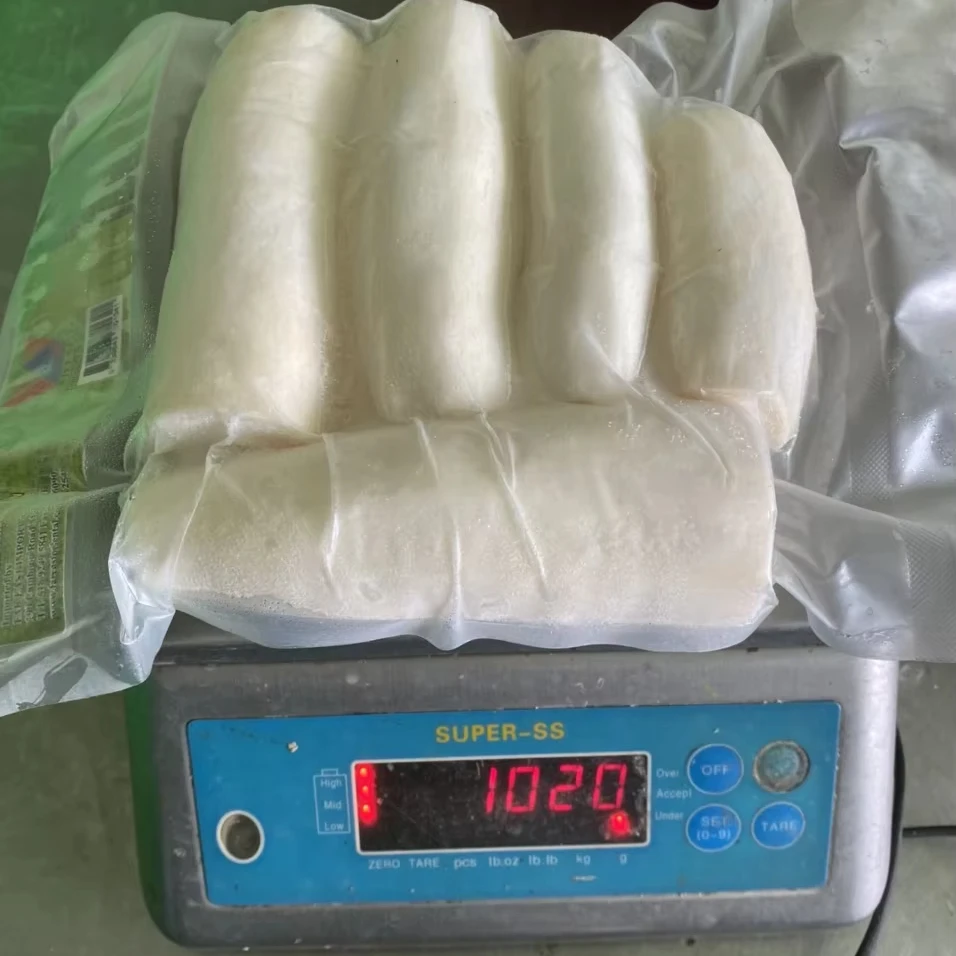 AUTHENTIC VIETNAMESE FROZEN TAPIOCA CASSAVA - NATURAL AND PURE, DIRECT/ BEST TUBER FOR YOU!