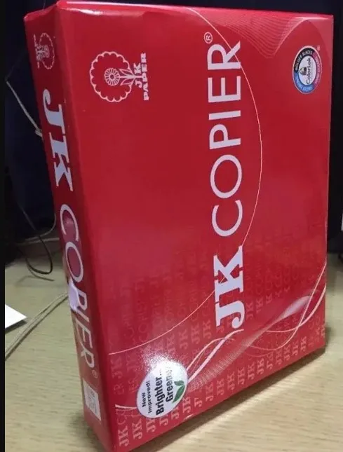 Jk Easy Copier Paper A4 75GSM 70GSM 500 Sheets Per Rim JK copier paper 80gsm 70gsm office paper for sale at factory prices