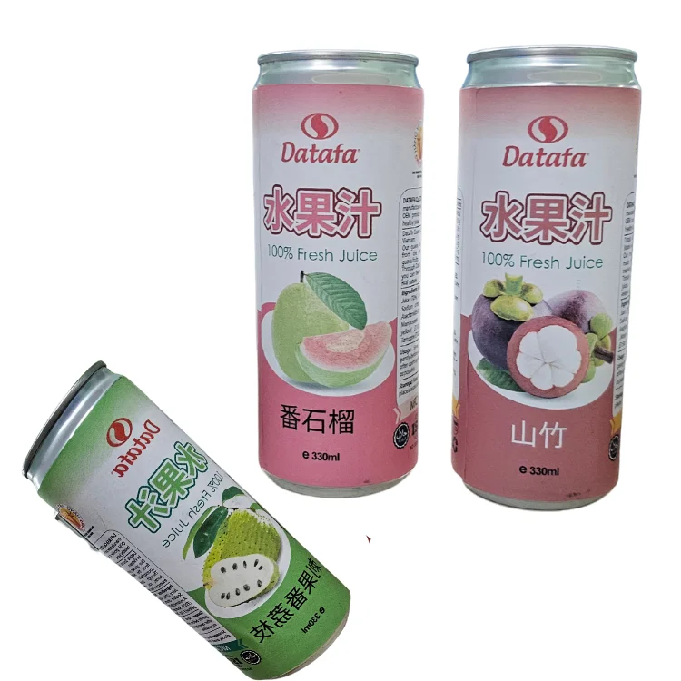 Fruit Juice Datafa Fast Delivery Bottle Water Custom Juice Can Customized Logo Carton Box Vietnam Product Manufacturer