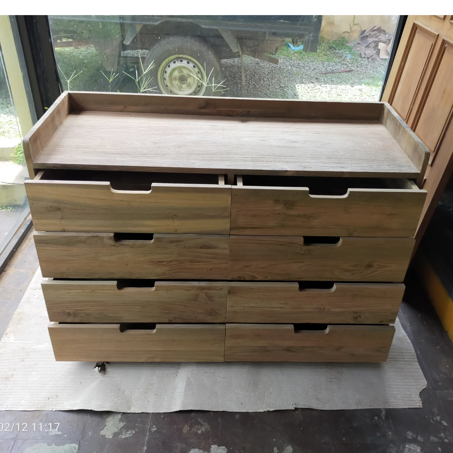 Reclaimed teak furniture with Elegance in Wood Rustic Teak Sideboard Buffet Cabinet Crafted Taste Reclaimed Wood Sideboard