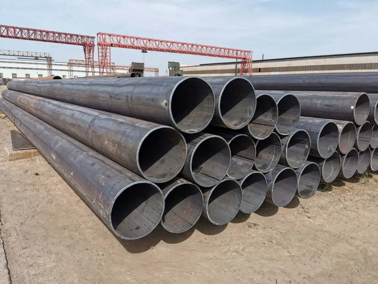 large diameter welded pipe erw welded steel pipes/Cold Rolled Welded Large Diameter SAW Spiral Steel Pipe