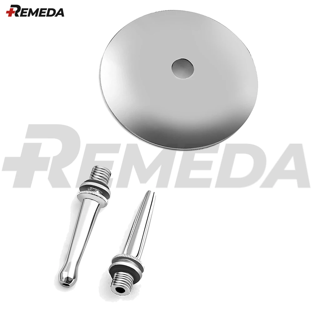 REMEDA Ear Wax Removal Syringe Durable Brass Construction Chrome Finish 3 Oz Capacity Safe & Easy to Use 100ml